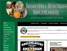 Tablet Screenshot of harlemlakers.nl